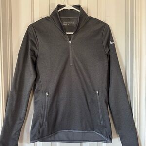 Nike golf womens Gray Quarter-Zip Sweater